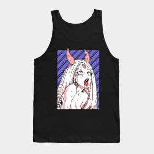 Kaguya Ōtsutsuki Naruto Hentai Ahegao Face Tank Top